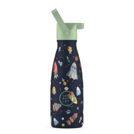 Cool Bottles - Ανοξέιδωτο Μπουκάλι Θερμός Space Rockets 260ml