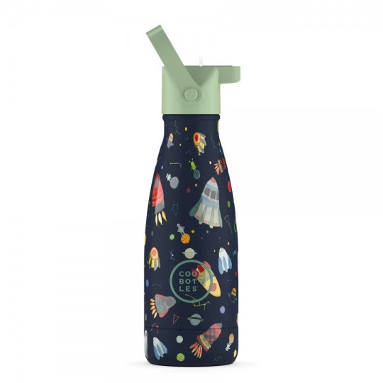 Cool Bottles - Ανοξέιδωτο Μπουκάλι Θερμός Space Rockets 260ml Cool Bottles - Ανοξέιδωτο Μπουκάλι Θερμός Space Rockets 260ml