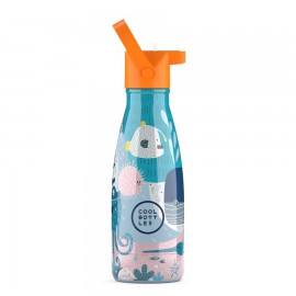 Cool Bottles - Ανοξέιδωτο Μπουκάλι Θερμός Sea World 260ml
