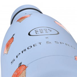 Cool Bottles - Ανοξέιδωτο Μπουκάλι Θερμός Blue Scoop 350ml