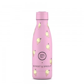 Cool Bottles - Ανοξέιδωτο Μπουκάλι Θερμός Pink Scoop 350ml