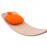 Curve Lab - Ξύλινη Σανίδα Ισορροπίας Perfect Arc Dark Orange Felt + Dark Orange Felt Pillow