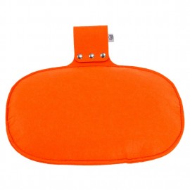 Curve Lab - Ξύλινη Σανίδα Ισορροπίας Perfect Arc Dark Orange Felt + Dark Orange Felt Pillow Curve Lab - Ξύλινη Σανίδα Ισορροπίας Perfect Arc Dark Orange Felt + Dark Orange Felt Pillow