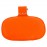Curve Lab - Ξύλινη Σανίδα Ισορροπίας Perfect Arc Dark Orange Felt + Dark Orange Felt Pillow