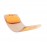 Curve Lab - Ξύλινη Σανίδα Ισορροπίας Perfect Arc Light Orange Felt + Light Orange Felt Pillow