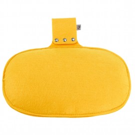 Curve Lab - Ξύλινη Σανίδα Ισορροπίας Perfect Arc Yellow Felt + Yellow Felt Pillow Curve Lab - Ξύλινη Σανίδα Ισορροπίας Perfect Arc Yellow Felt + Yellow Felt Pillow