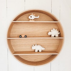 Curve Lab - Στρογγυλό Διακοσμητικό Ράφι 55 x 12cm Curve Lab - Στρογγυλό Διακοσμητικό Ράφι 55 x 12cm