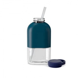 Ekobo - Παγούρι Tritan Slim 350ml Blue Abyss/Midnight Blue