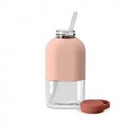 Ekobo - Παγούρι Tritan Slim 350ml Blush/Terracotta