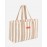 Flamingueo - Canvas Tote Bag με Εσωτερική Θήκη Delma Beige