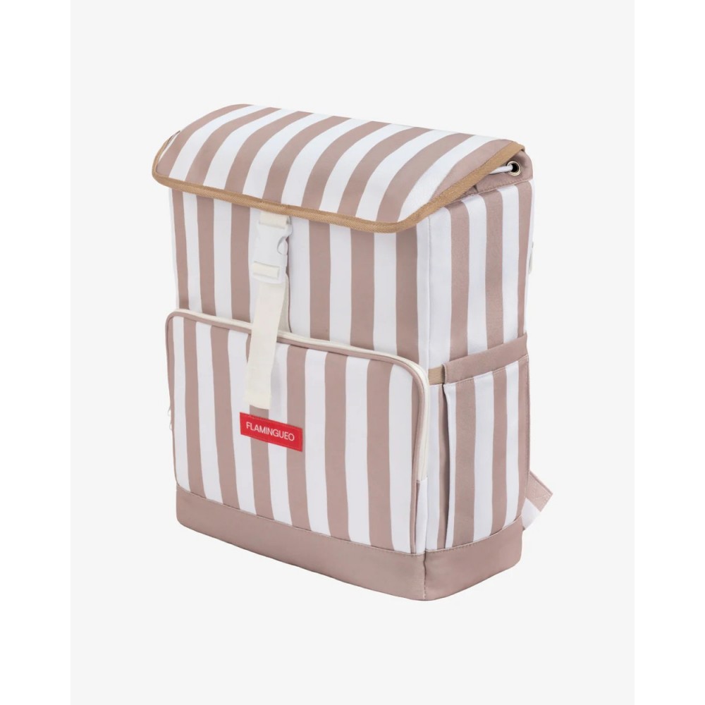Flamingueo - Ισοθερμικό Ψυγείο-Backpack 25L Jazz Beige