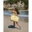 Flamingueo - Canvas Tote Bag με Εσωτερική Θήκη Delma Yellow