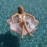 Flamingueo - Φουσκωτό Donut Με Glitter Festa Wavy Floatie Pink