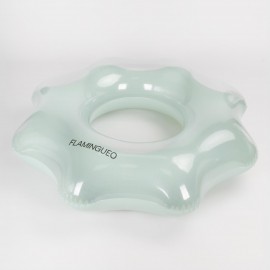 Flamingueo - Φουσκωτό Donut Με Glitter Festa Wavy Floatie Aquamarine