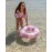 Flamingueo - Παιδικό Φουσκωτό Donut 60cm Twisty Pink