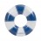 Flamingueo - Φουσκωτό Donut Σωσίβιο 110cm Lina Floatie Navy Blue