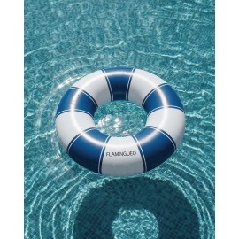 Flamingueo - Φουσκωτό Donut Σωσίβιο 110cm Lina Floatie Navy Blue