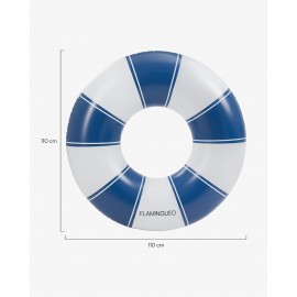 Flamingueo - Φουσκωτό Donut Σωσίβιο 110cm Lina Floatie Navy Blue