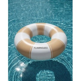 Flamingueo - Φουσκωτό Donut Σωσίβιο 110cm Lina Floatie Beige