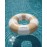 Flamingueo - Φουσκωτό Donut Σωσίβιο 110cm Lina Floatie Beige
