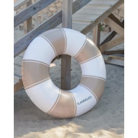 Flamingueo - Φουσκωτό Donut Σωσίβιο 110cm Lina Floatie Beige
