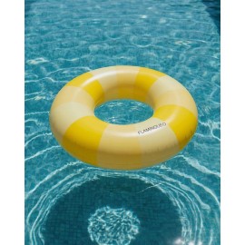 Flamingueo - Φουσκωτό Donut Σωσίβιο 110cm Celia Floatie Yellow