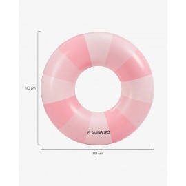Flamingueo - Φουσκωτό Donut Σωσίβιο 110cm Celia Floatie Pink