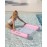 Flamingueo - Hammock-Πλωτή Αιώρα Θαλάσσης με Φουσκωτό Μαξιλάρι Boogie Pink