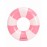Flamingueo - Φουσκωτό Donut Σωσίβιο 90cm Lula Floatie Pink