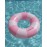 Flamingueo - Φουσκωτό Donut Σωσίβιο 90cm Lula Floatie Pink
