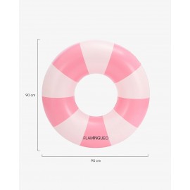 Flamingueo - Φουσκωτό Donut Σωσίβιο 90cm Lula Floatie Pink
