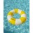 Flamingueo - Φουσκωτό Donut Σωσίβιο 90cm Lula Floatie Yellow