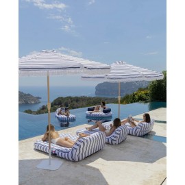 Flamingueo - Διπλό Στρώμα Θαλάσσης Φουσκωτό Monte Carlo Navy Blue