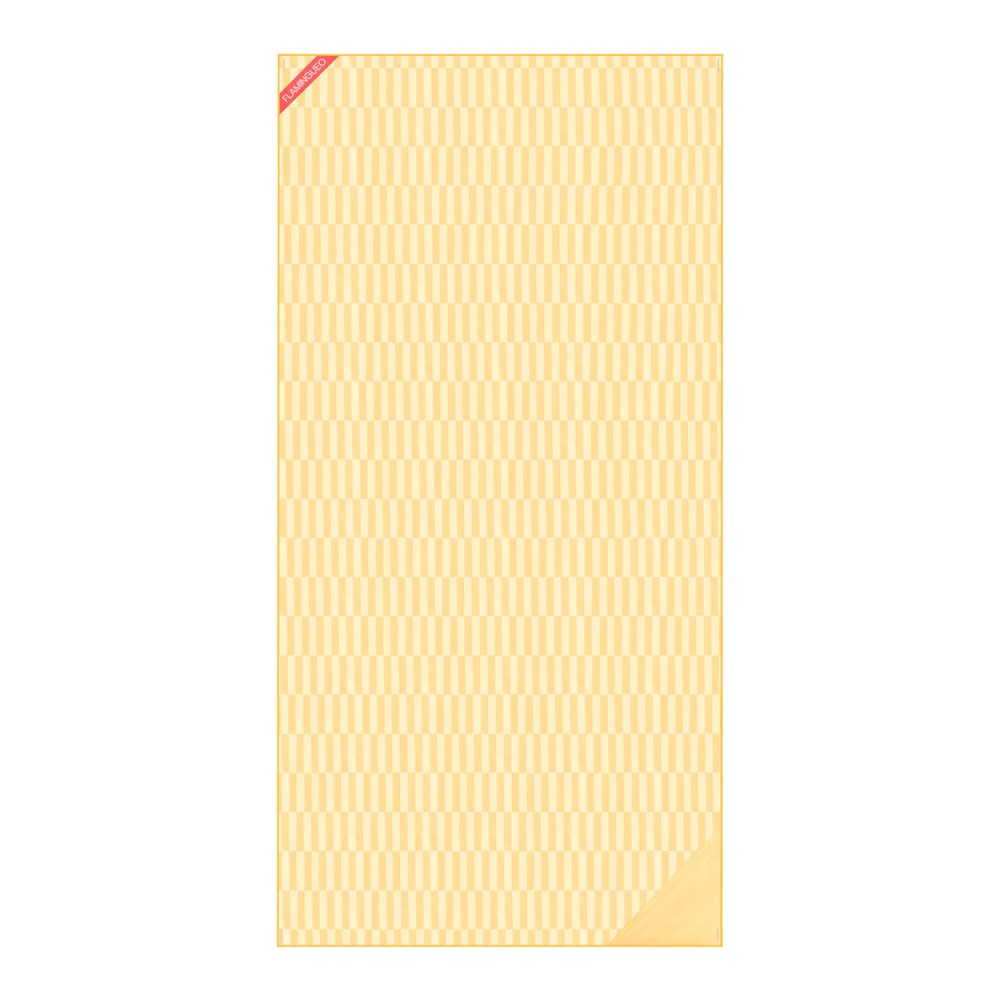 Flamingueo - Πετσέτα με Μικροΐνες Ultra-Fast Drying Honey Yellow