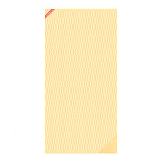 Flamingueo - Πετσέτα με Μικροΐνες Ultra-Fast Drying Honey Yellow