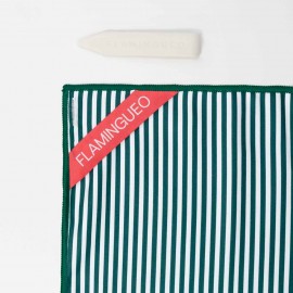 Flamingueo - Πετσέτα με Μικροΐνες Ultra-Fast Drying Pipa Green