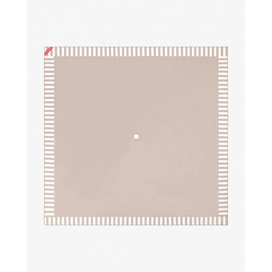 Flamingueo - Microfiber Κουβέρτα Πικ-Νικ με Κεντρικό Άνοιγμα για Ομπρέλα Vera Beige