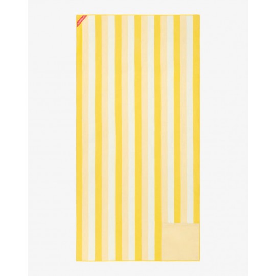 Flamingueo - Πετσέτα με Μικροΐνες & Μαγνήτες Ultra-Fast Drying Aura Yellow