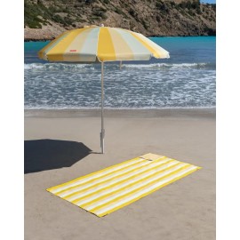 Flamingueo - Πετσέτα με Μικροΐνες & Μαγνήτες Ultra-Fast Drying Aura Yellow