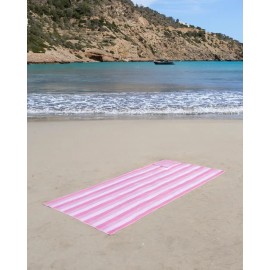 Flamingueo - Πετσέτα με Μικροΐνες & Μαγνήτες Ultra-Fast Drying Aura Pink