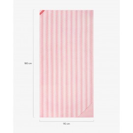 Flamingueo - Πετσέτα με Μικροΐνες Ultra-Fast Drying Tropic Pink