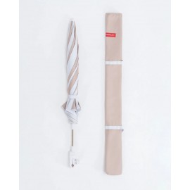 Flamingueo - Ομπρέλα Καρέκλας Παραλίας 110cm Με UV UPF 50+ Αντηλιακή Προστασία Solea Beige