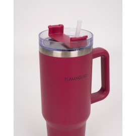 Flamingueo - Μπουκάλι Θερμός Από Ανοξείδωτο Ατσάλι 1,18L Burgundy