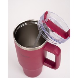 Flamingueo - Μπουκάλι Θερμός Από Ανοξείδωτο Ατσάλι 1,18L Burgundy