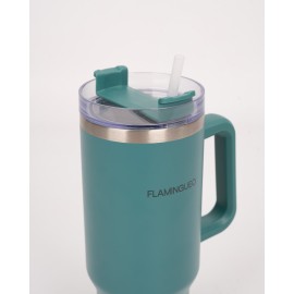 Flamingueo - Μπουκάλι Θερμός Από Ανοξείδωτο Ατσάλι 1,18L Dark Green