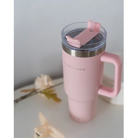 Flamingueo - Μπουκάλι Θερμός Από Ανοξείδωτο Ατσάλι 1,18L Pink