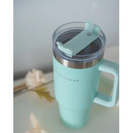 Flamingueo - Μπουκάλι Θερμός Από Ανοξείδωτο Ατσάλι 1,18L Mint