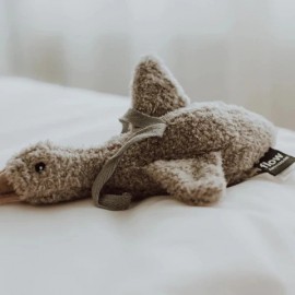 Flow - Λούτρινη Χήνα Liva Για Καρότσι Με Λευκούς Ήχους Γκρι