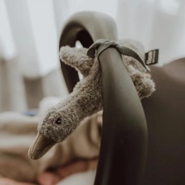 Flow - Λούτρινη Χήνα Liva Για Καρότσι Με Λευκούς Ήχους Γκρι