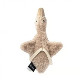 Flow - Λούτρινη Χήνα Liva Για Καρότσι Με Λευκούς Ήχους Μπεζ